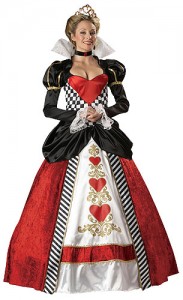 deluxe-queen-of-hearts-dress-costume Deluxe Queen of Hearts Costume
